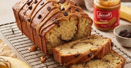 Easy Biscoff Banana Bread Recipe