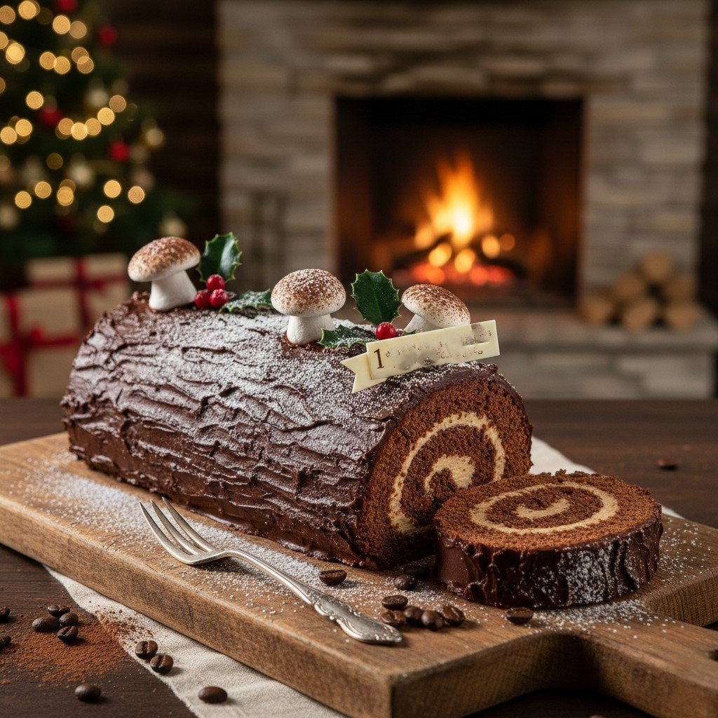 Festive Chocolate Coffee Log The Ultimate Holiday Dessert Recipe