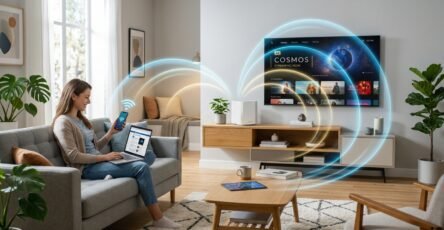 Home WiFi setup connected devices