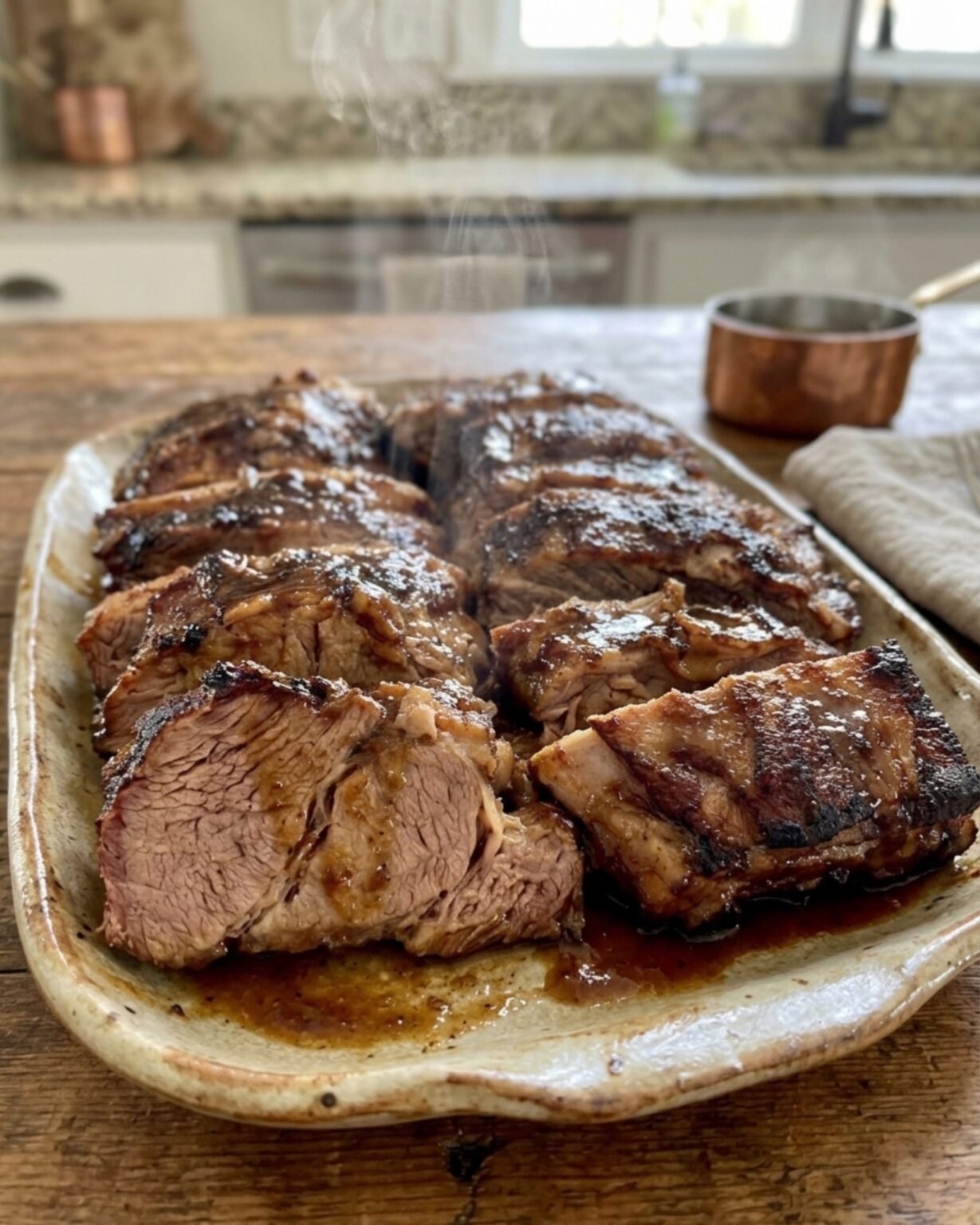 Slow Cooker BBQ Pork Ribs Recipe 1229x1536